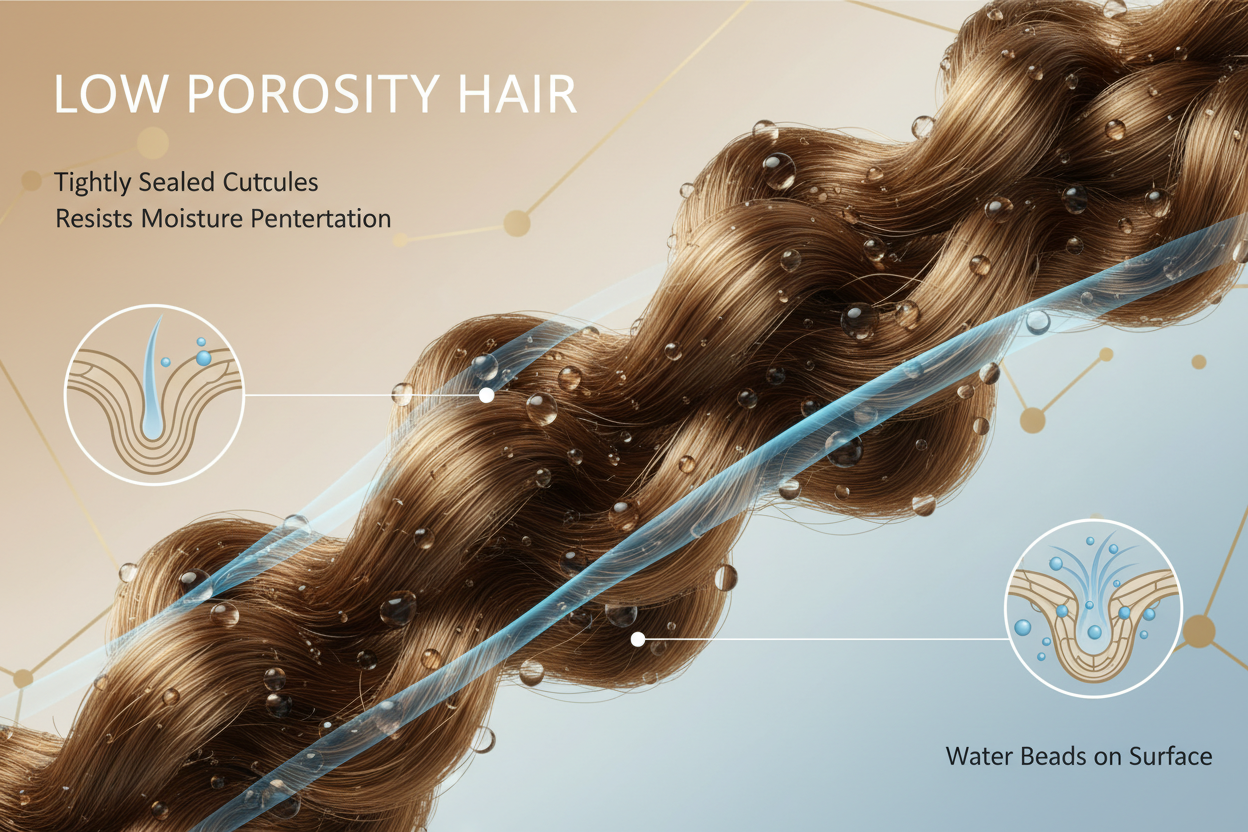 Why Low Porosity Hair Resists Moisture And How to Fix It 