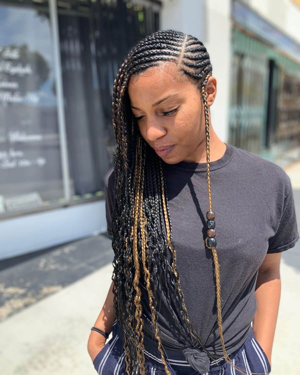 The Side Braid - OrganiGrowHairCo