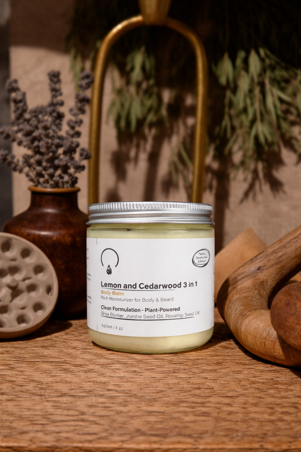 Lemon and Cedarwood 3 in 1 SKIN CARE OrganiGrowHairCo