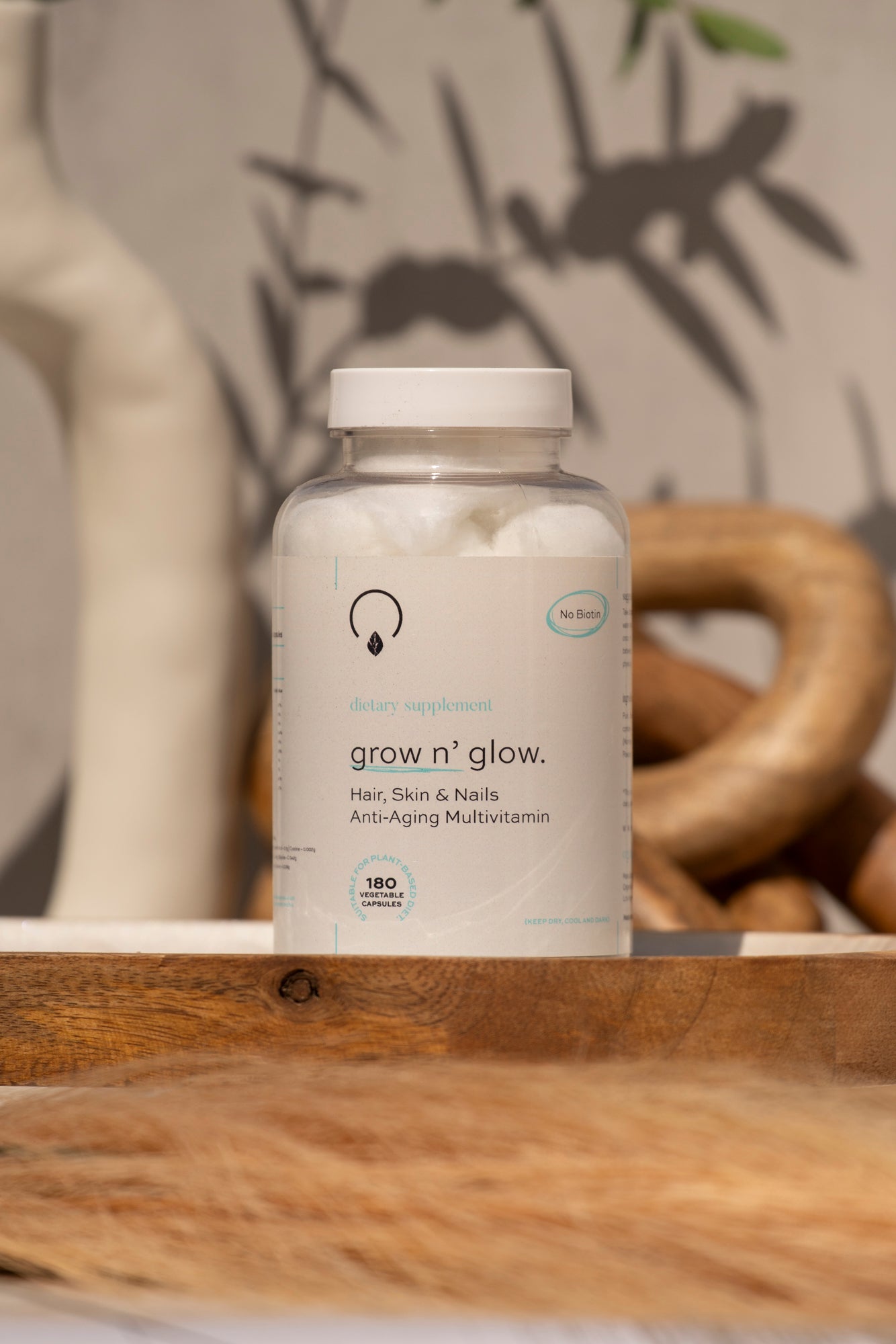 Grow N Glow Hair Skin Nails Anti Aging Multivitamins SKIN CARE OrganiGrowHairCo