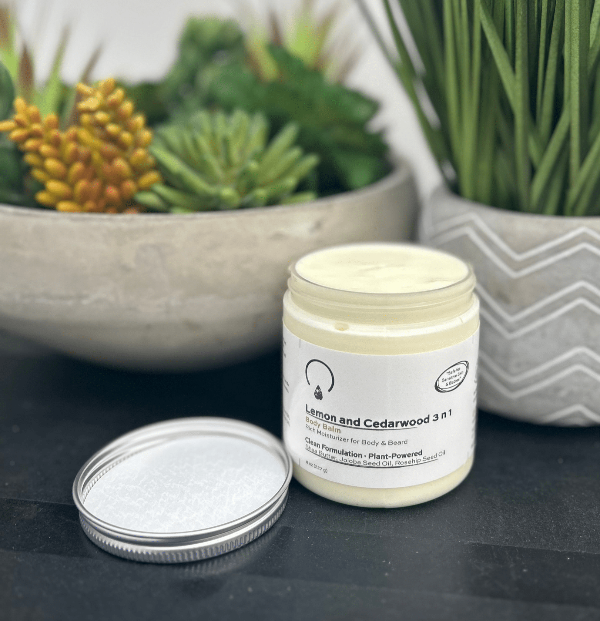 Lemon and Cedarwood 3 in 1 SKIN CARE OrganiGrowHairCo