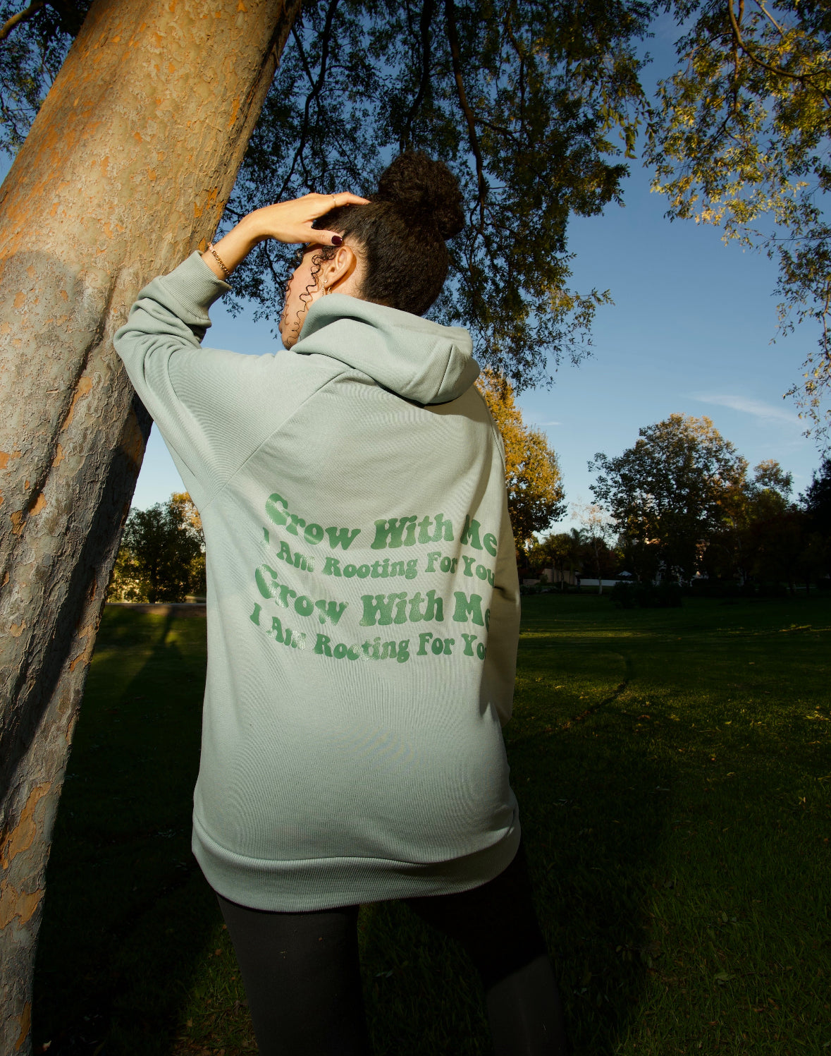 Grow With Me I am Rooting For You Hoodie