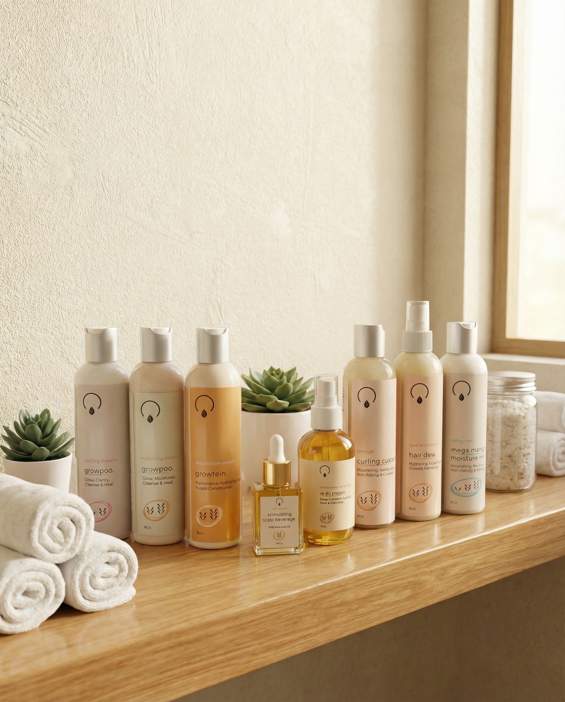 Grow Diamond Bundle (High Porosity) Bundles OrganiGrowHair Co