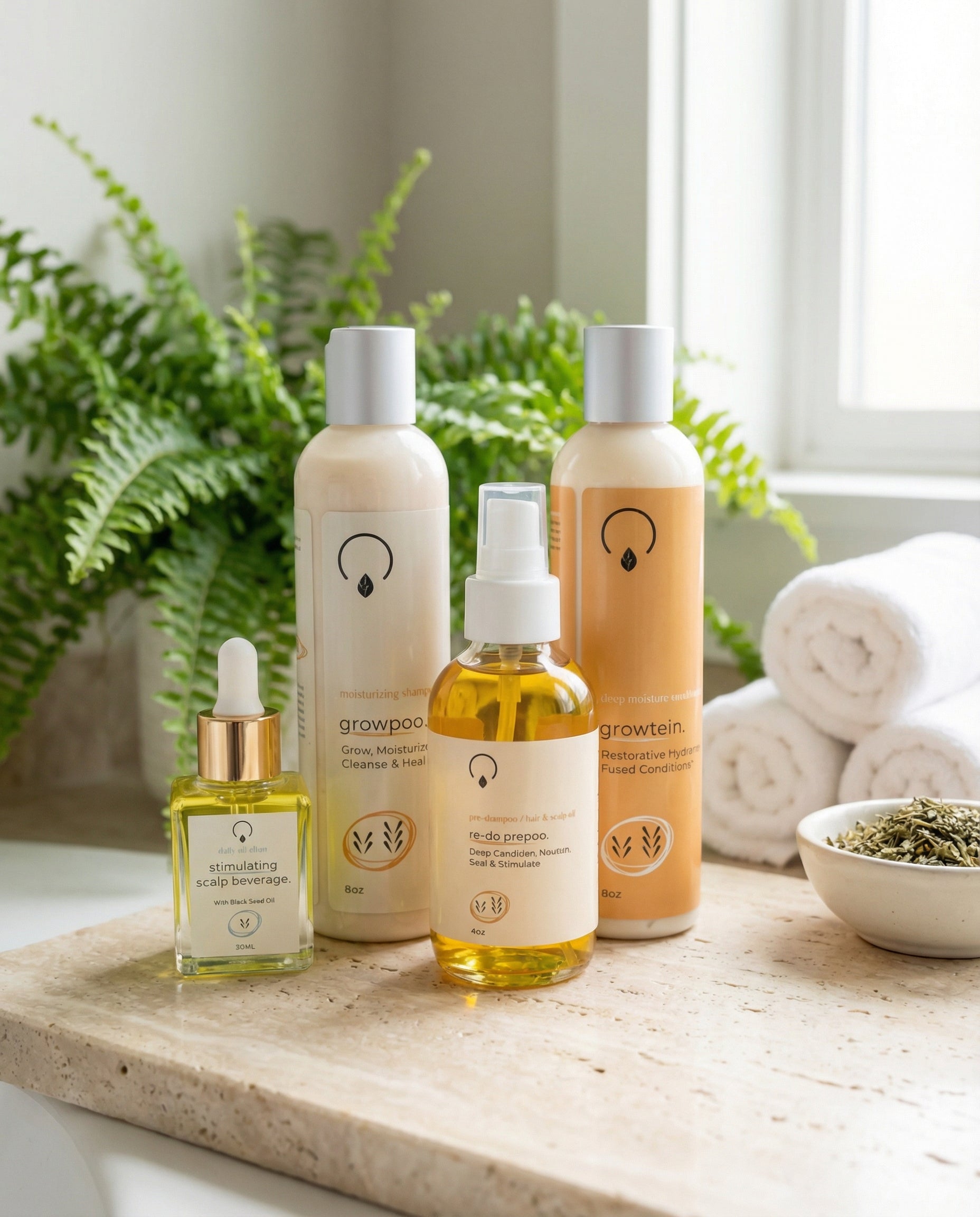 Grow Gold Bundle (Medium Porosity) Bundles OrganiGrowHair Co