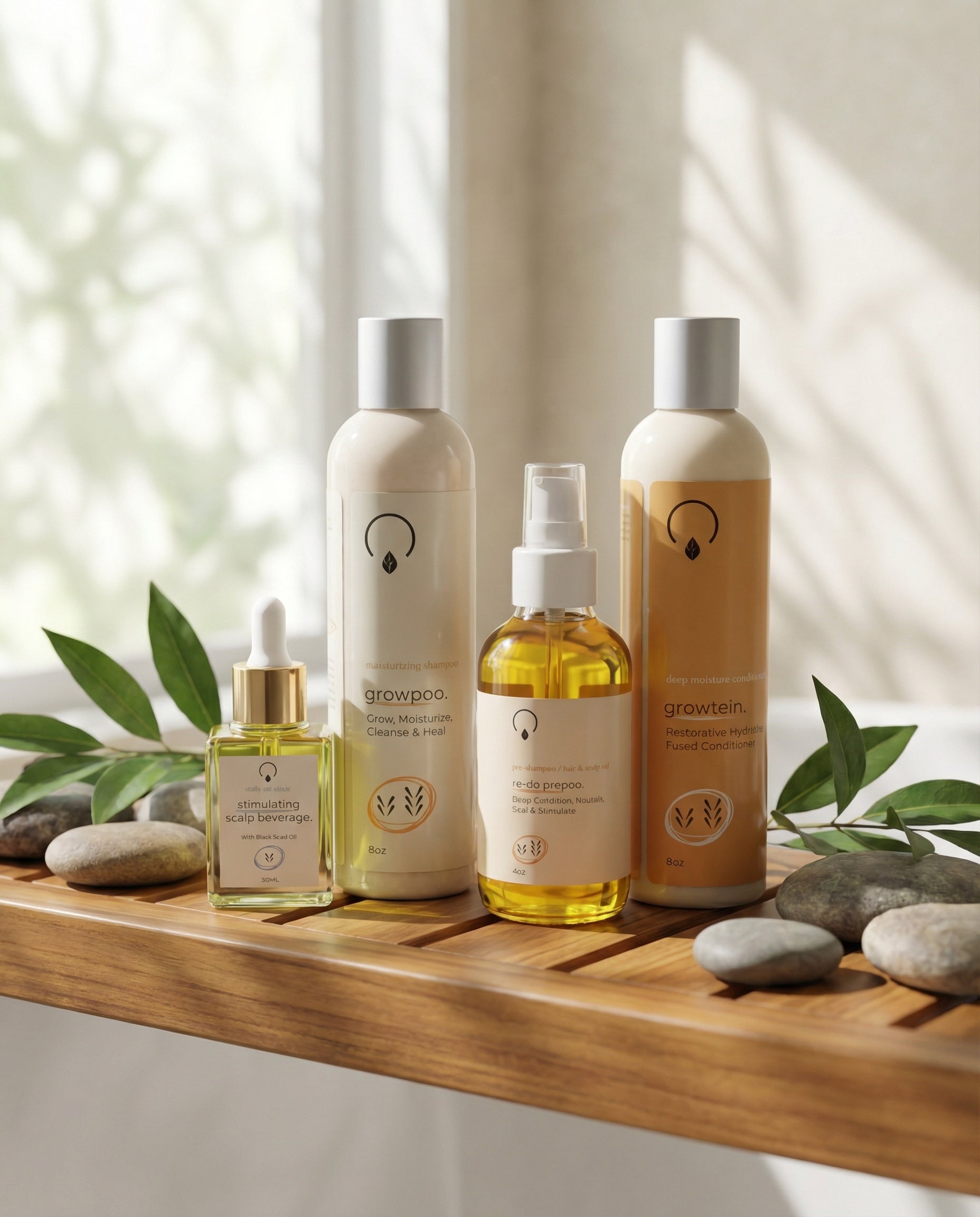 Grow Gold Bundle (Medium Porosity) Bundles OrganiGrowHair Co