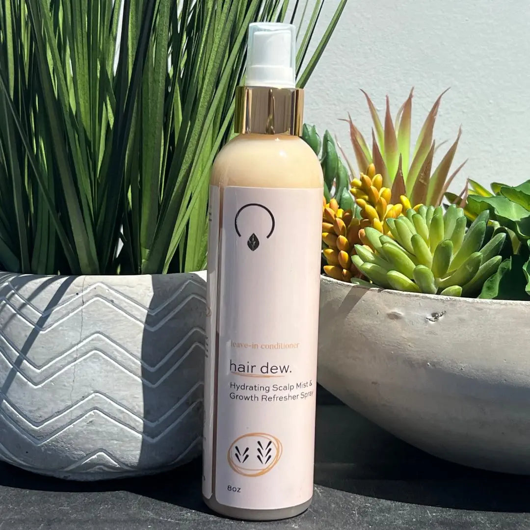 Hair Dew – Medium/High Porosity Leave In LIQUIDS OrganiGrowHair Co