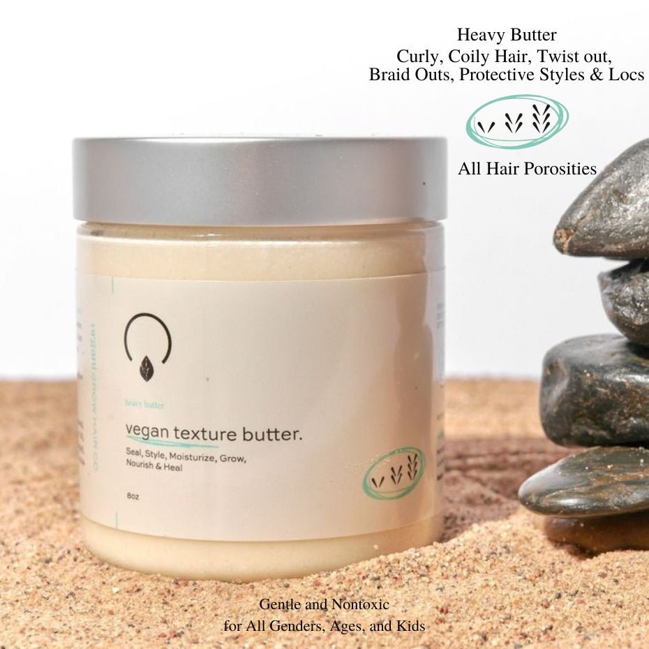 Vegan Texture Butter Hair Styling Products OrganiGrowHairCo