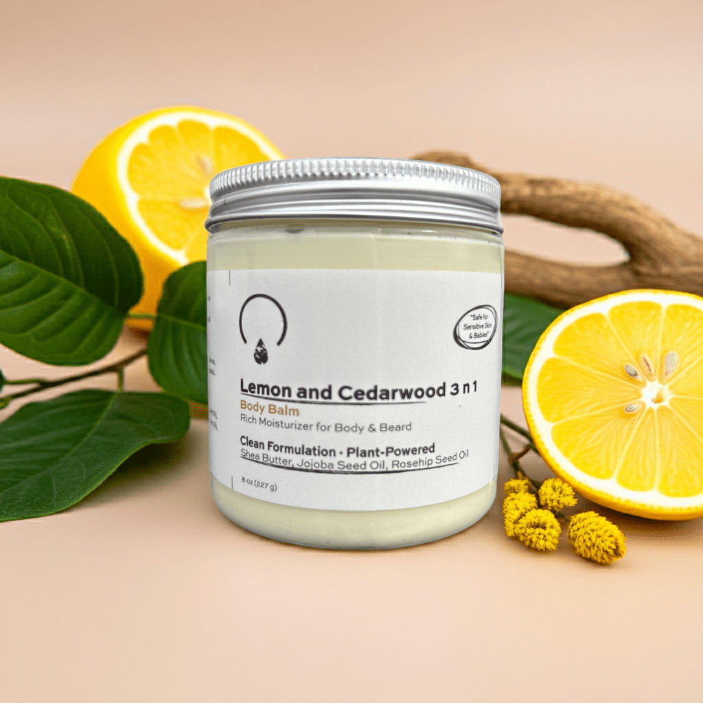Lemon and Cedarwood 3 in 1 SKIN CARE OrganiGrowHairCo