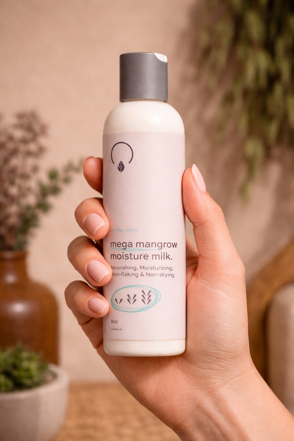 Mega Mangrow Moisture Milk STYLING PRODUCTS OrganiGrowHair Co