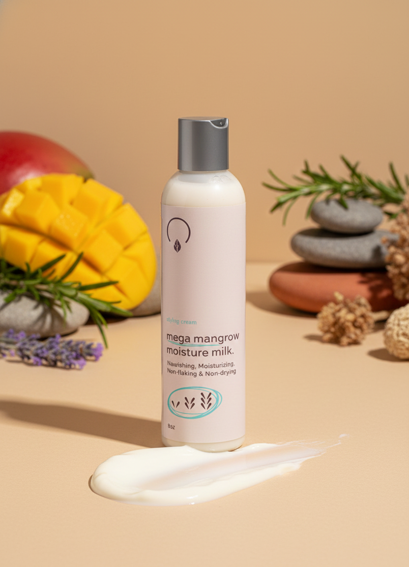 Mega Mangrow Moisture Milk STYLING PRODUCTS OrganiGrowHair Co