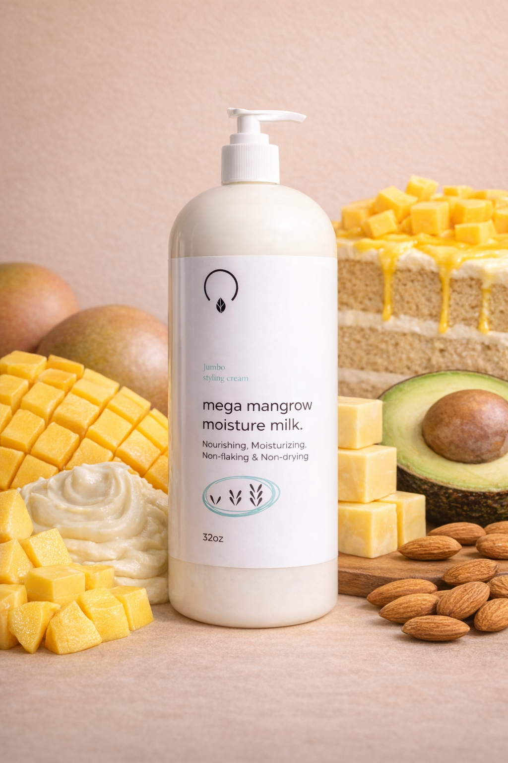 Mega Mangrow Moisture Milk STYLING PRODUCTS OrganiGrowHair Co