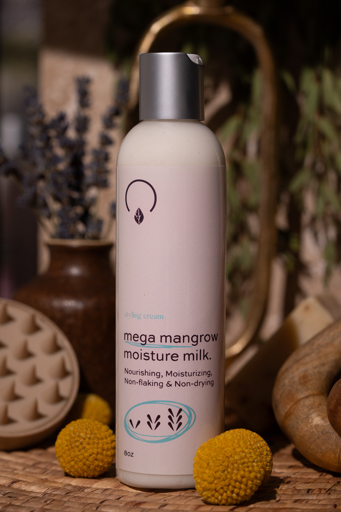 Mega Mangrow Moisture Milk STYLING PRODUCTS OrganiGrowHair Co 8oz