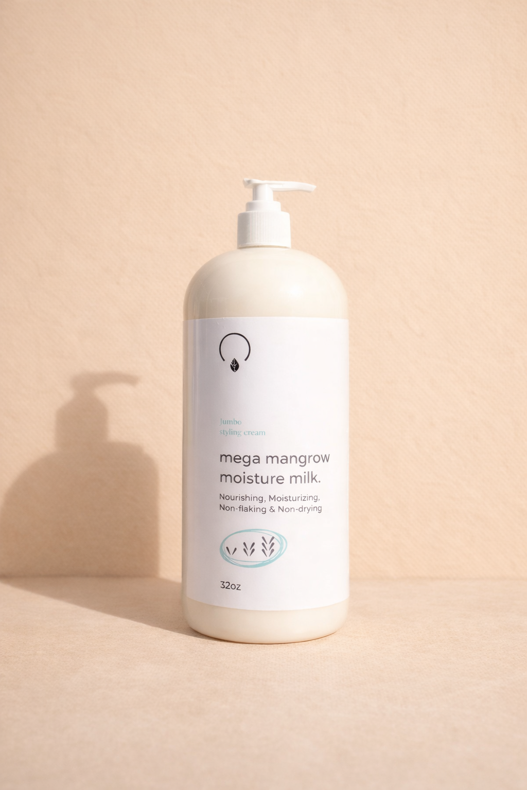 Mega Mangrow Moisture Milk STYLING PRODUCTS OrganiGrowHair Co 32oz