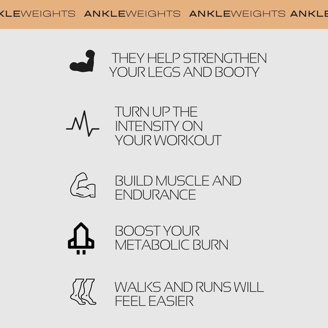 Ankle Weights Pair ankle weights OrganiGoLife