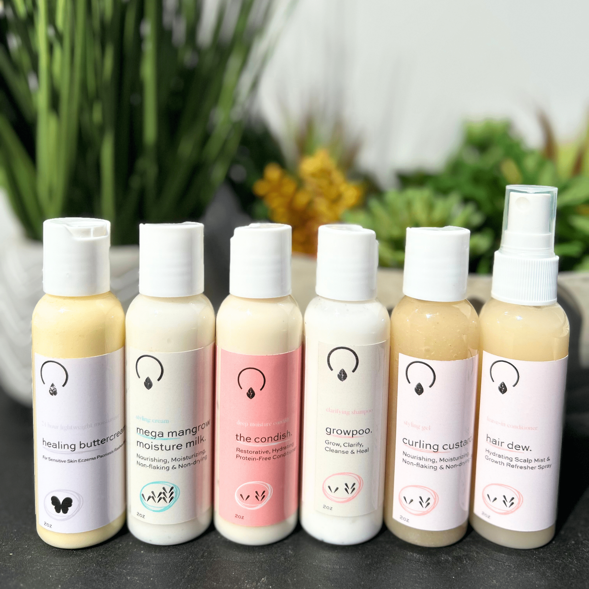 On the Grow: Travel Set + Carry Bag Bundles OrganiGrowHairCo