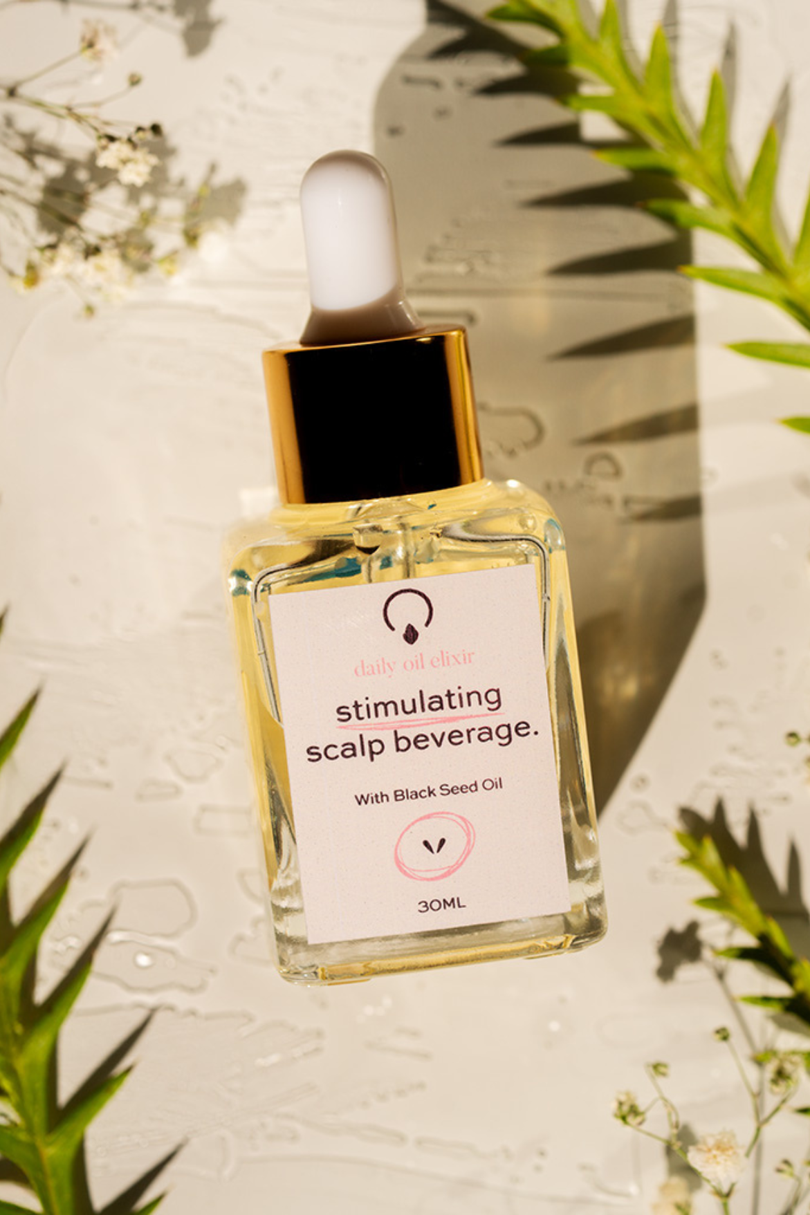 Stimulating Scalp Beverage LOW POROSITY WITH BLACK SEED OIL - HAIR GROWTH OIL OIL OrganiGrowHairCo