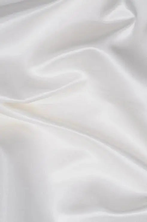 Satin Head Wraps WRAPS OrganiGrowHair Co White