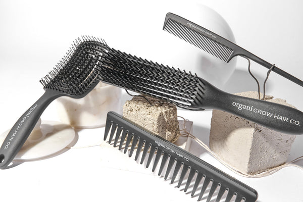 Hair Brush Set | Hair Brush Bundle | OrganiGrowHairCo