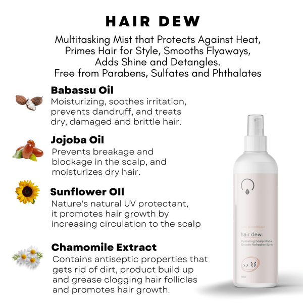 Best Leave in Conditioner | Best Hair Dew | OrganiGrowHairCo