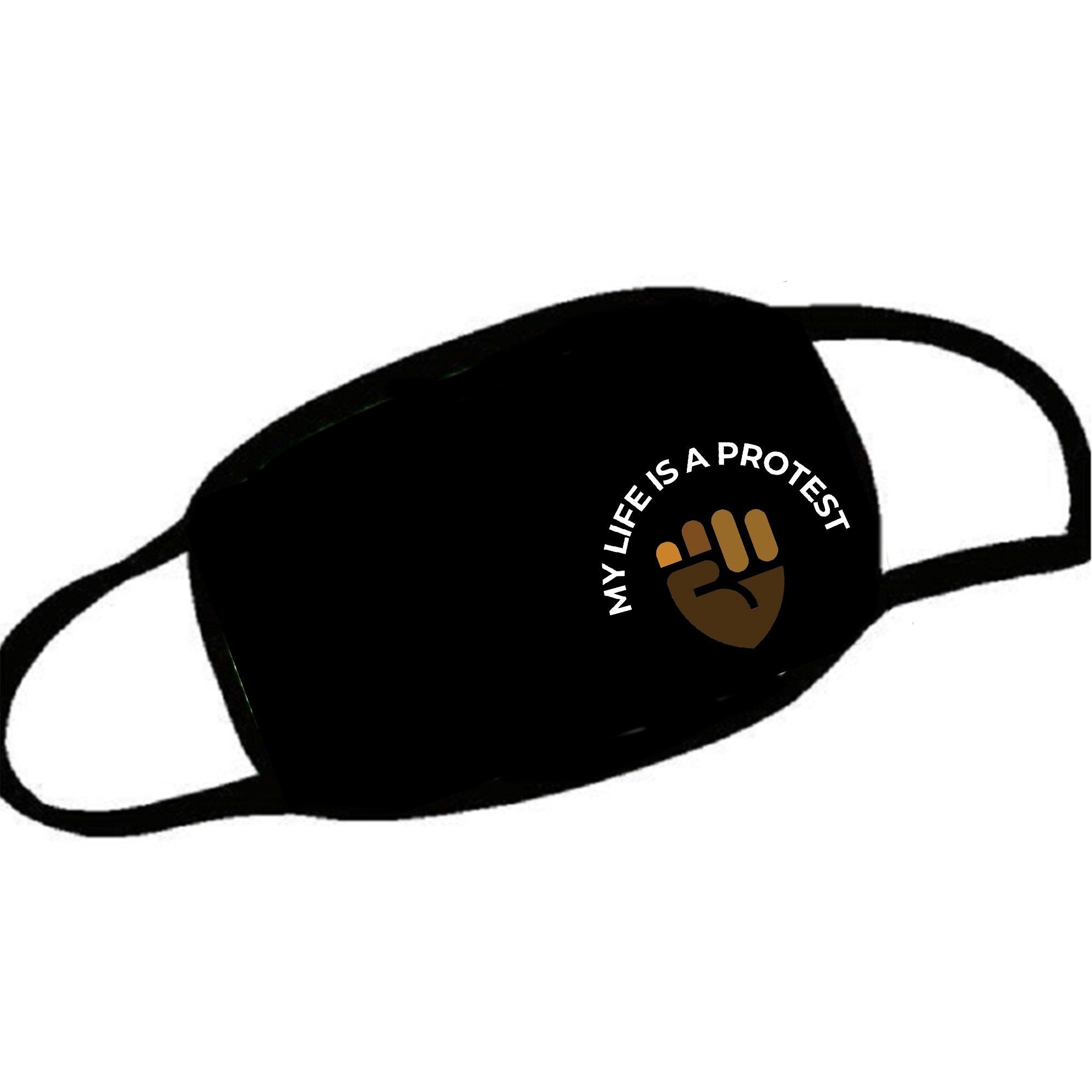 My Life is a Protest Mask Face Mask OrganiGrowHair Co