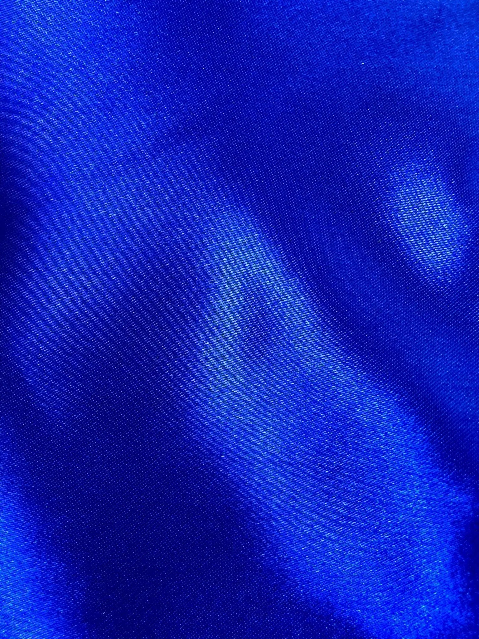 Satin Head Wraps WRAPS OrganiGrowHair Co Indigo Blue