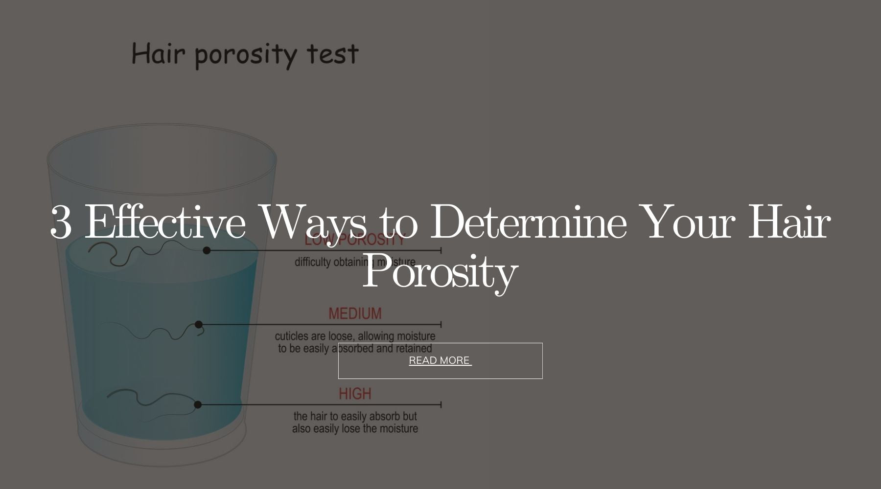 3 Effective Ways to Determine Your Hair Porosity