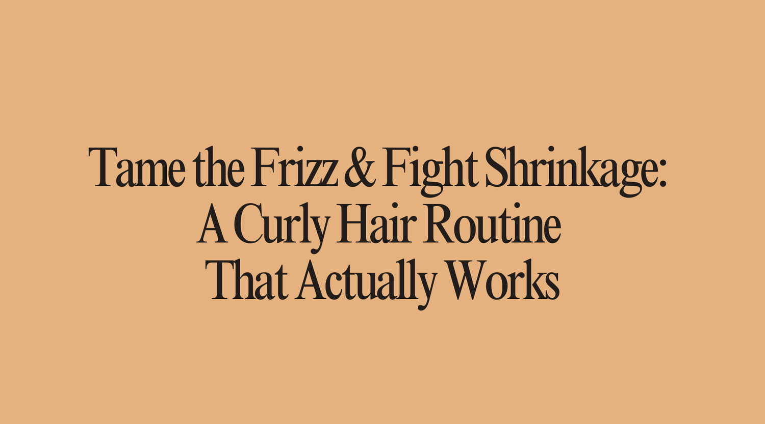 3B-3C curls battling frizz, endless shrinkage! - OrganiGrowHairCo