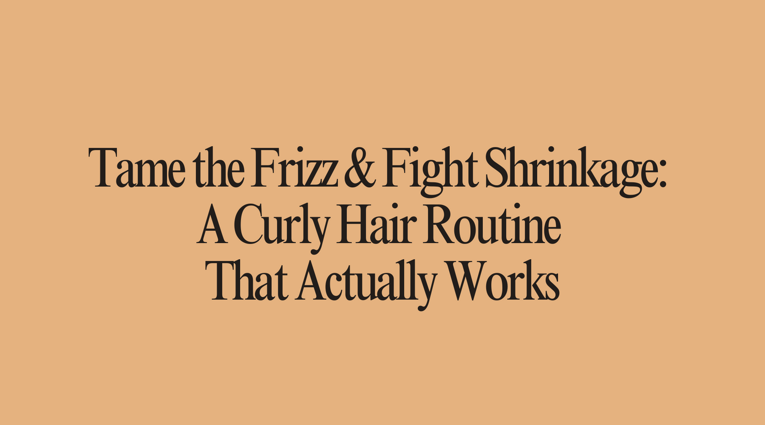 3B-3C curls battling frizz, endless shrinkage!