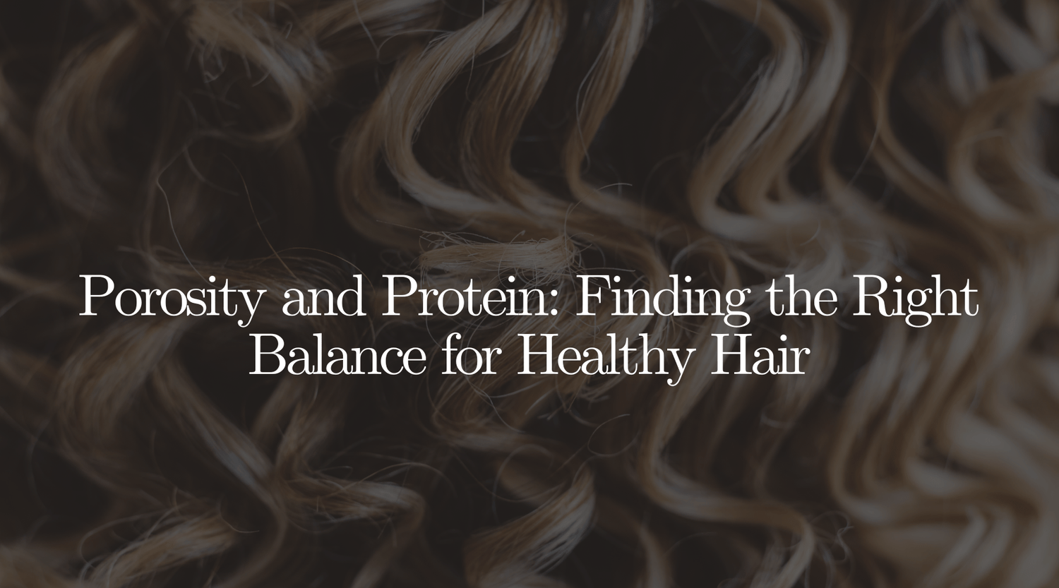 Porosity and Protein: Finding the Right Balance for Healthy Hair - OrganiGrowHairCo