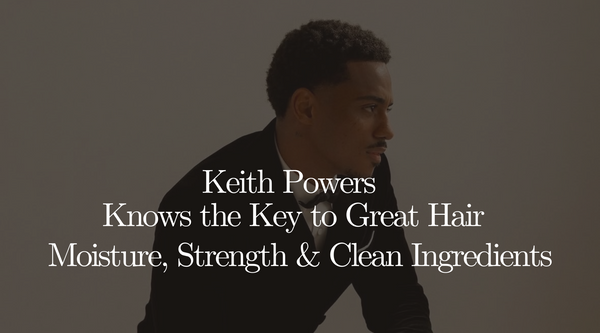 From red carpets to everyday life....Keith Powers Knows the Key to Great Hair