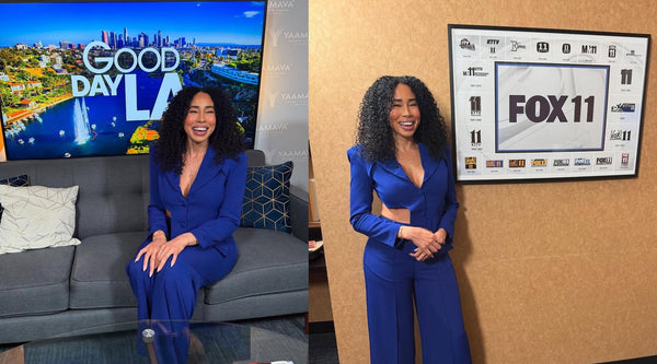 Kaycola at Good Day LA Fox11 news