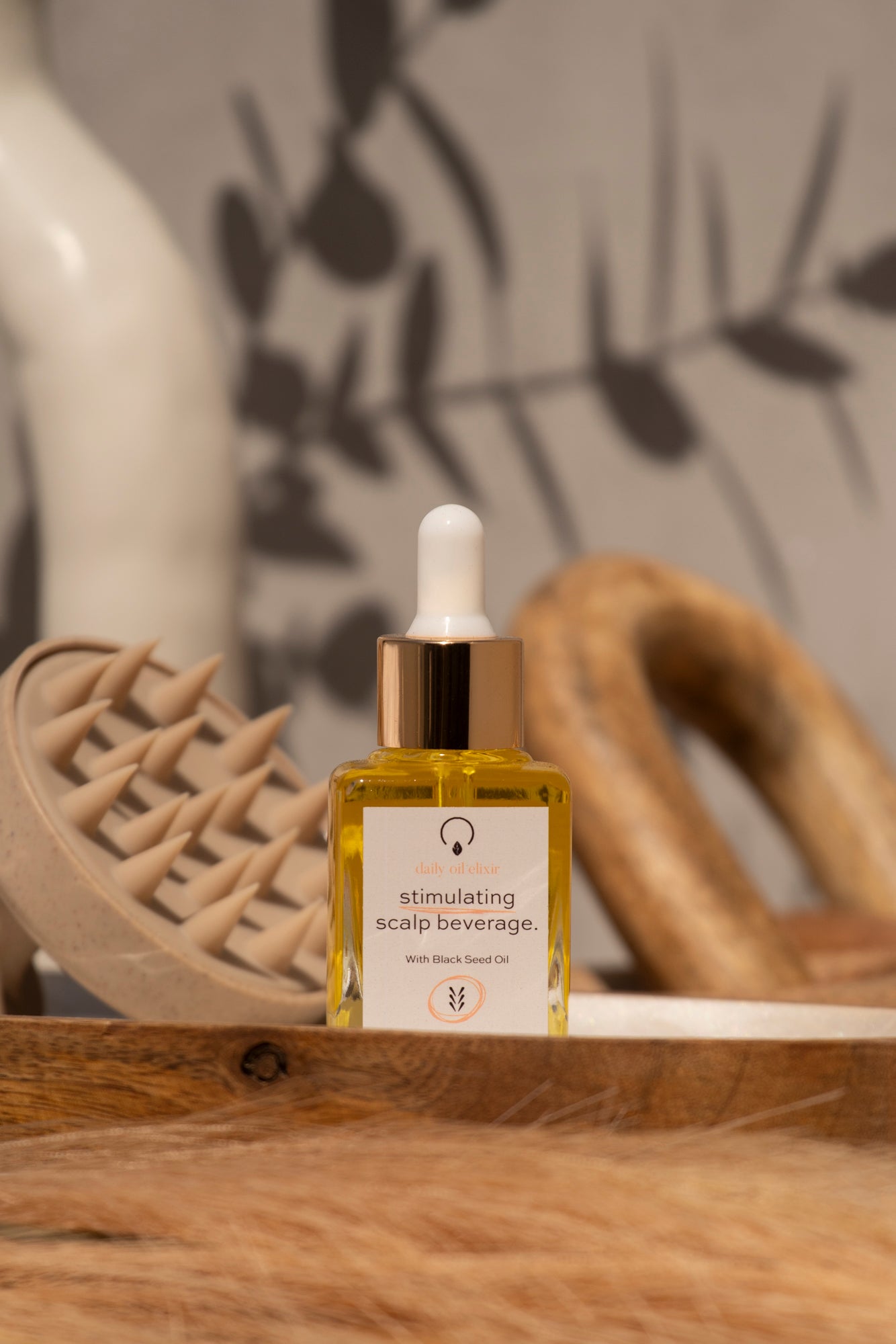 Scalp stimulator oil for hair growth by OrganiGrowHairCo