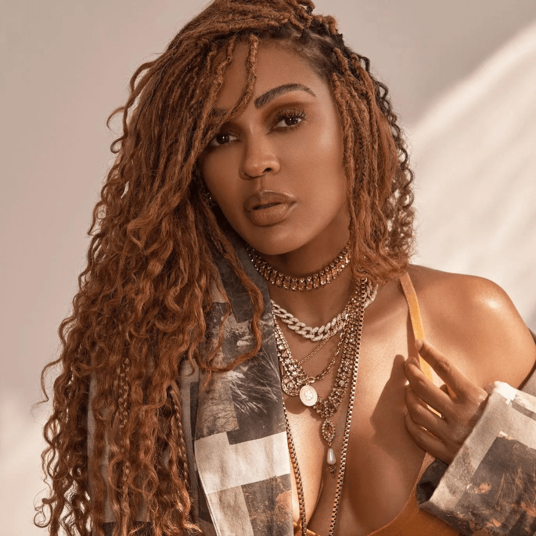 The Secret to Meagan Good’s Goddess Locs on Harlem - OrganiGrowHairCo