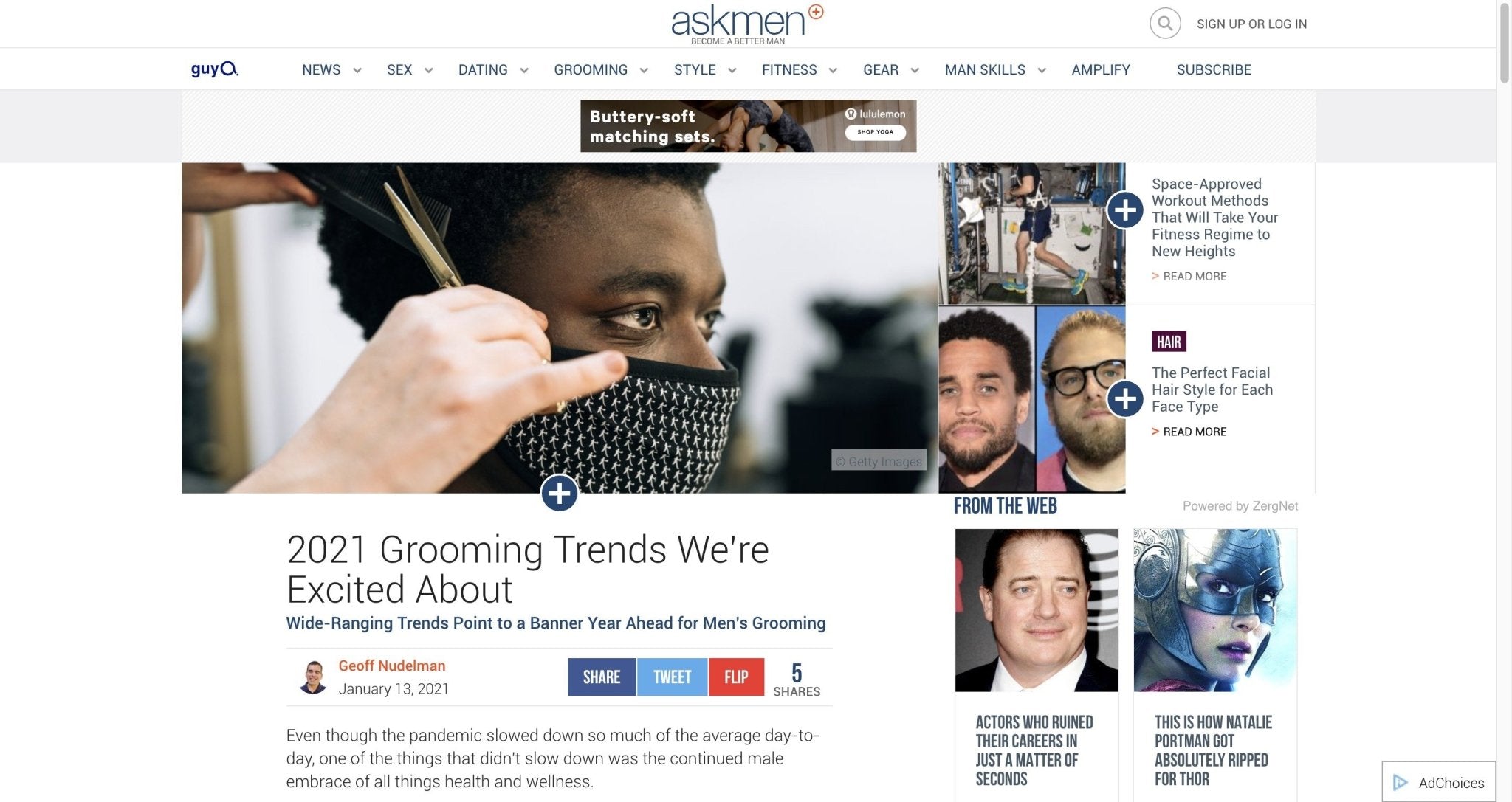 Ask Men - OrganiGrowHairCo