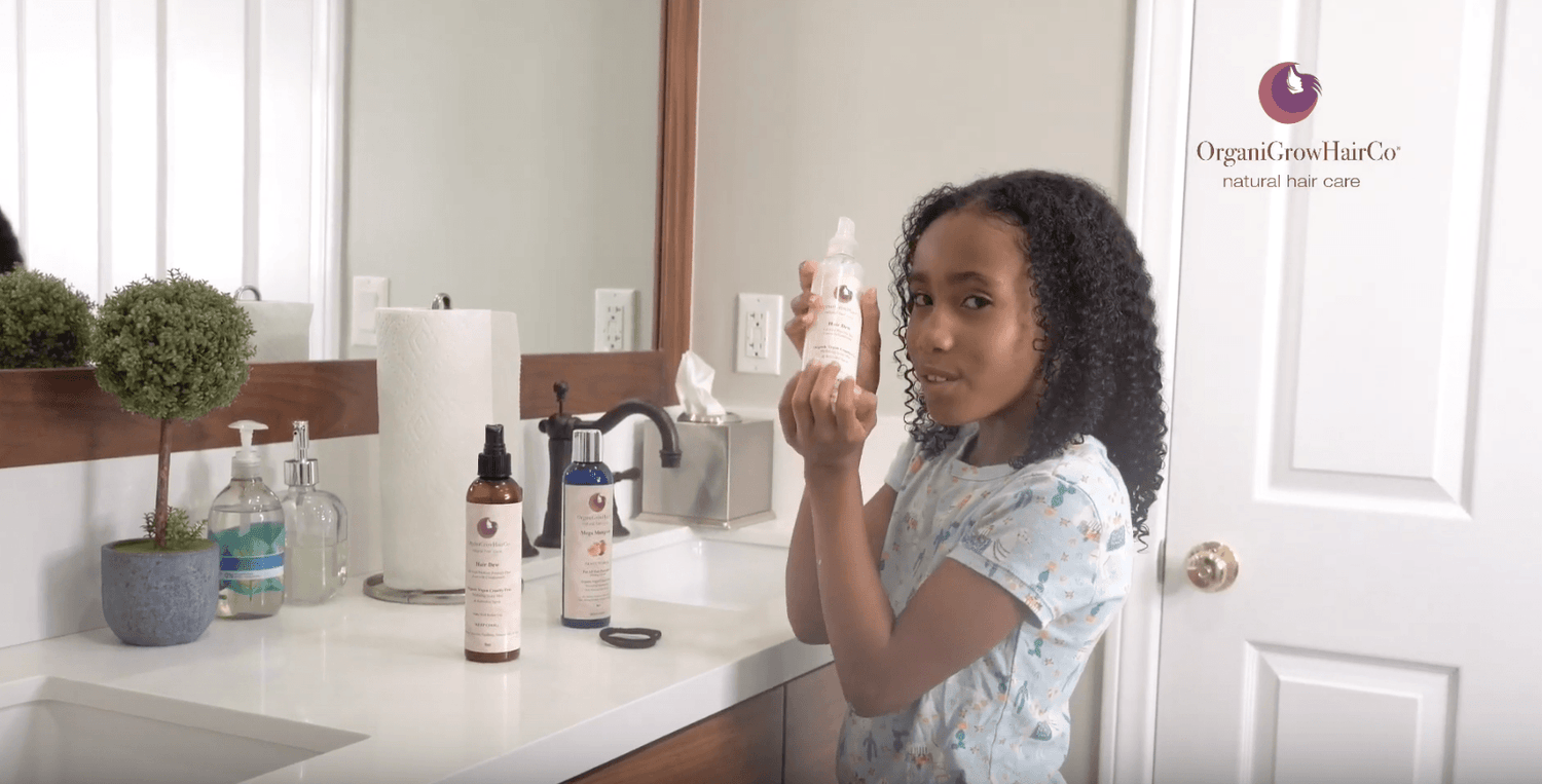 Cute Kid Hairstyle Tutorial - OrganiGrowHairCo