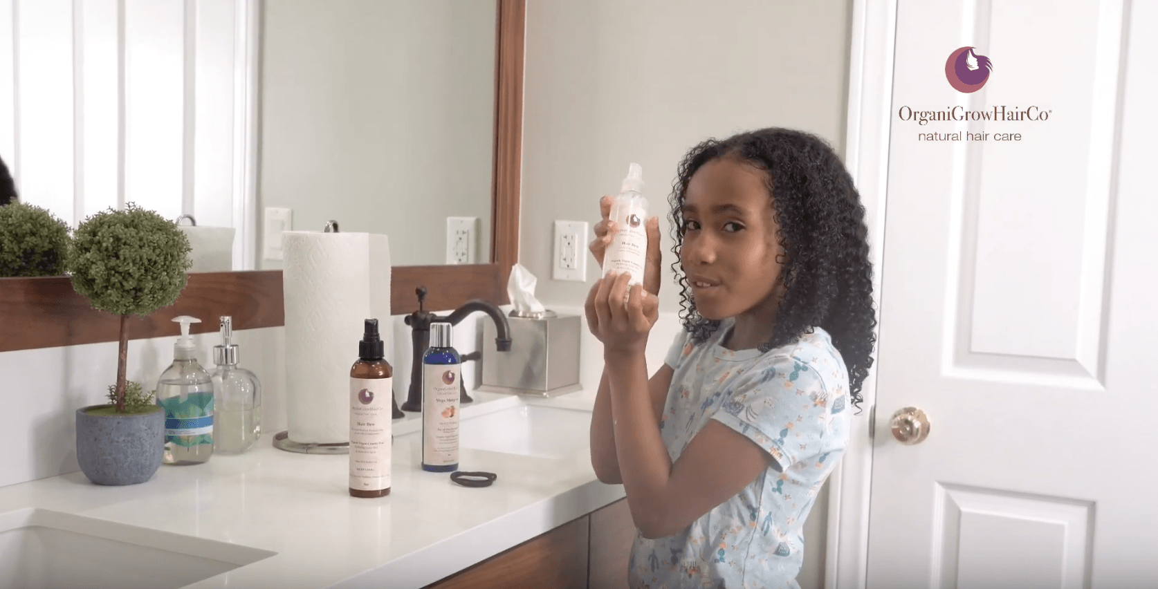 Cute Kid Hairstyle Tutorial - OrganiGrowHairCo