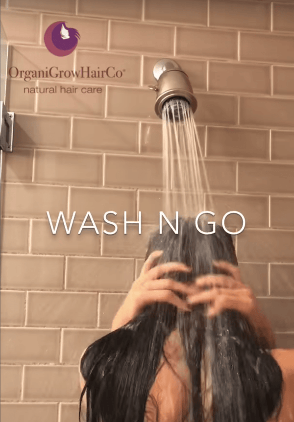 Full Wash Style n Go on 3B/3C low porosity hair - OrganiGrowHairCo