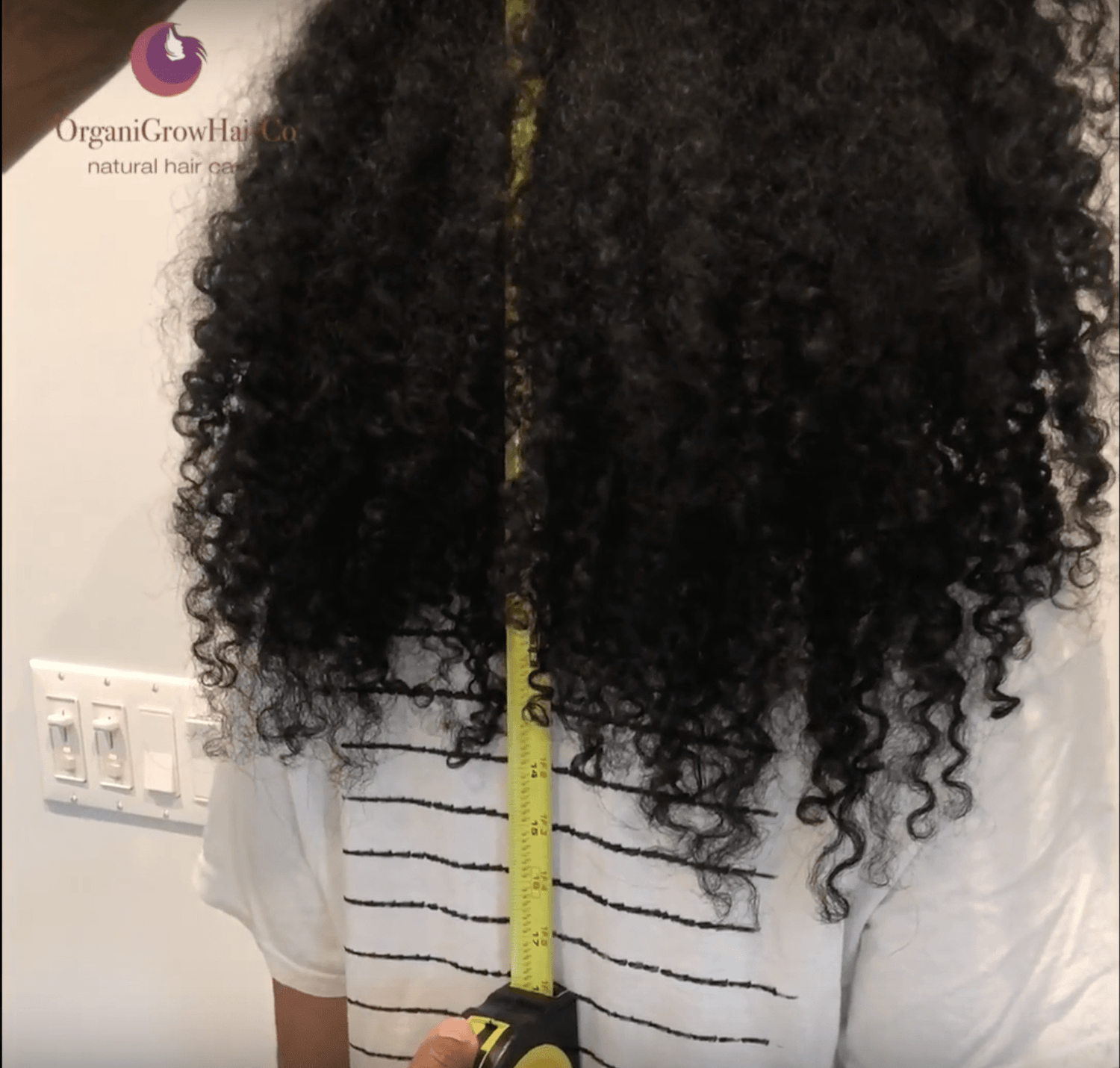 Growth T-shirt Tutorial plus my Growth Challenge - OrganiGrowHairCo