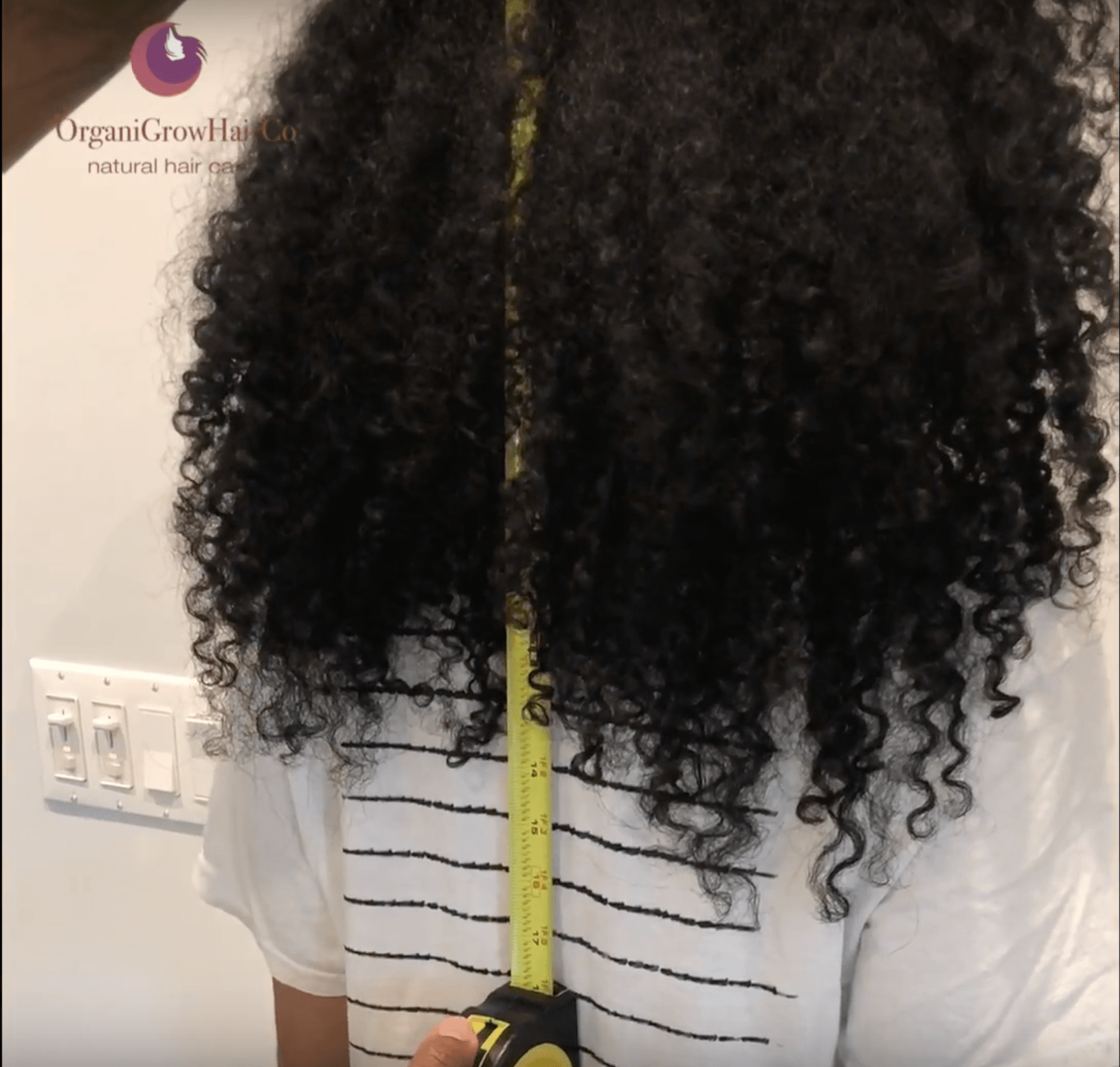 Growth T-shirt Tutorial plus my Growth Challenge - OrganiGrowHairCo