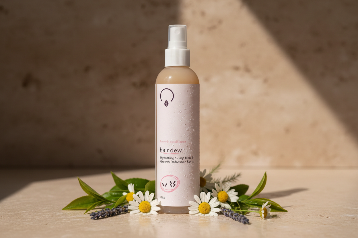 Hair Dew Leave-In Mist: Benefits, Heat Protection & UV Defense