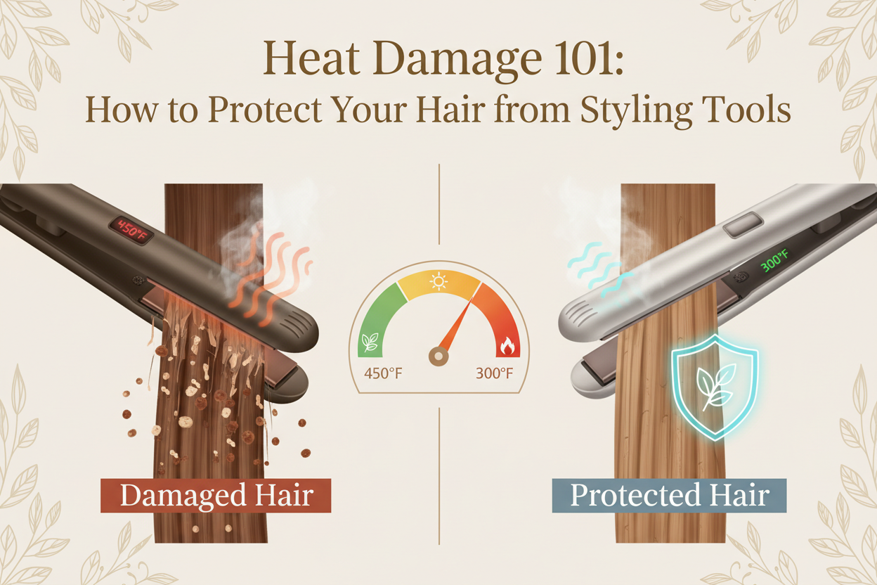 Heat Damage 101: How to Protect Your Hair from Styling Tools