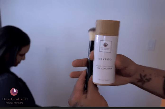 How To Refresh Your Hair Without Washing!<br>Oily Hair Hack!<br>Dry Poo Refresh & Press Tutorial - OrganiGrowHairCo