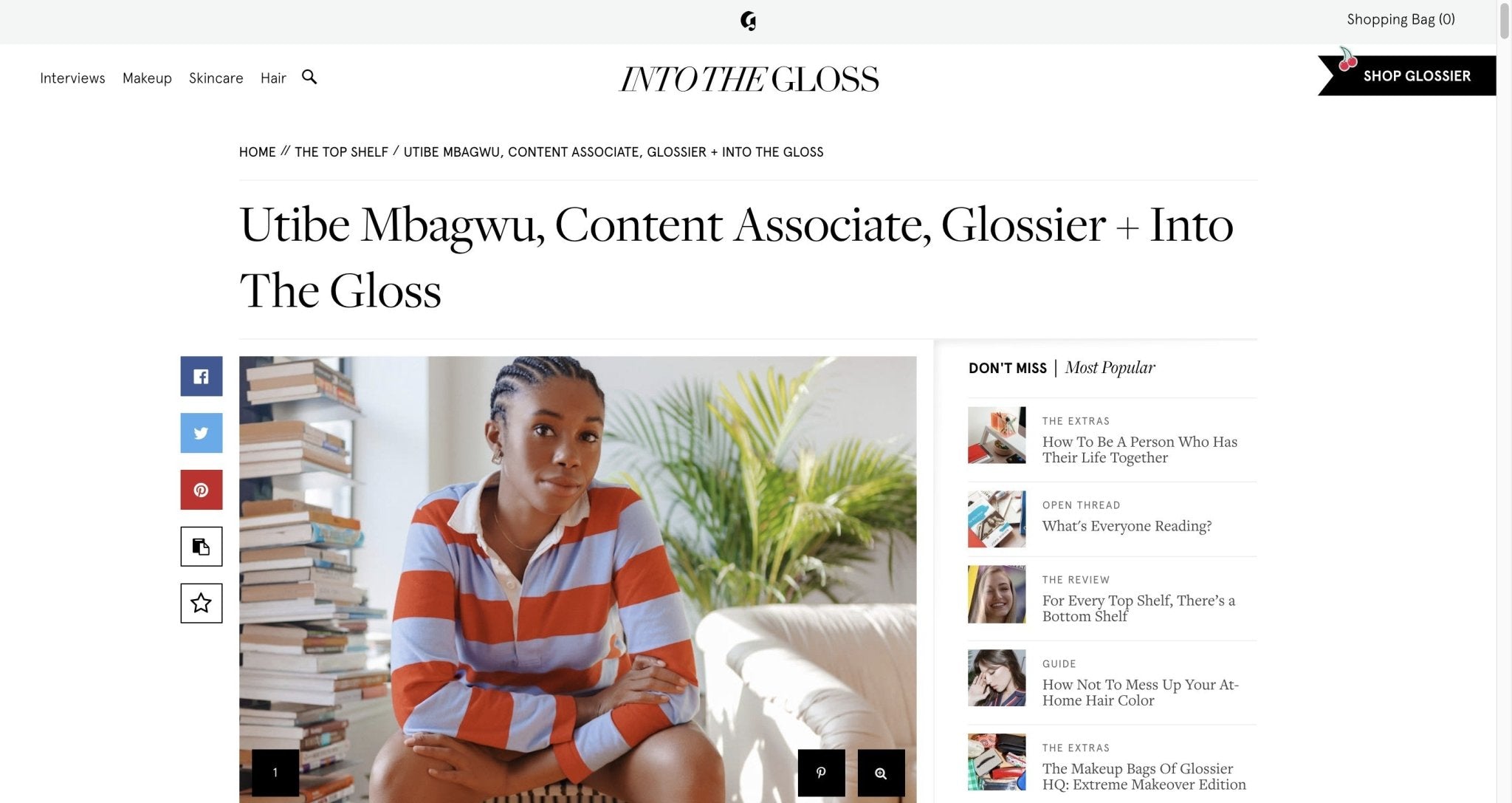 Into the Gloss - OrganiGrowHairCo