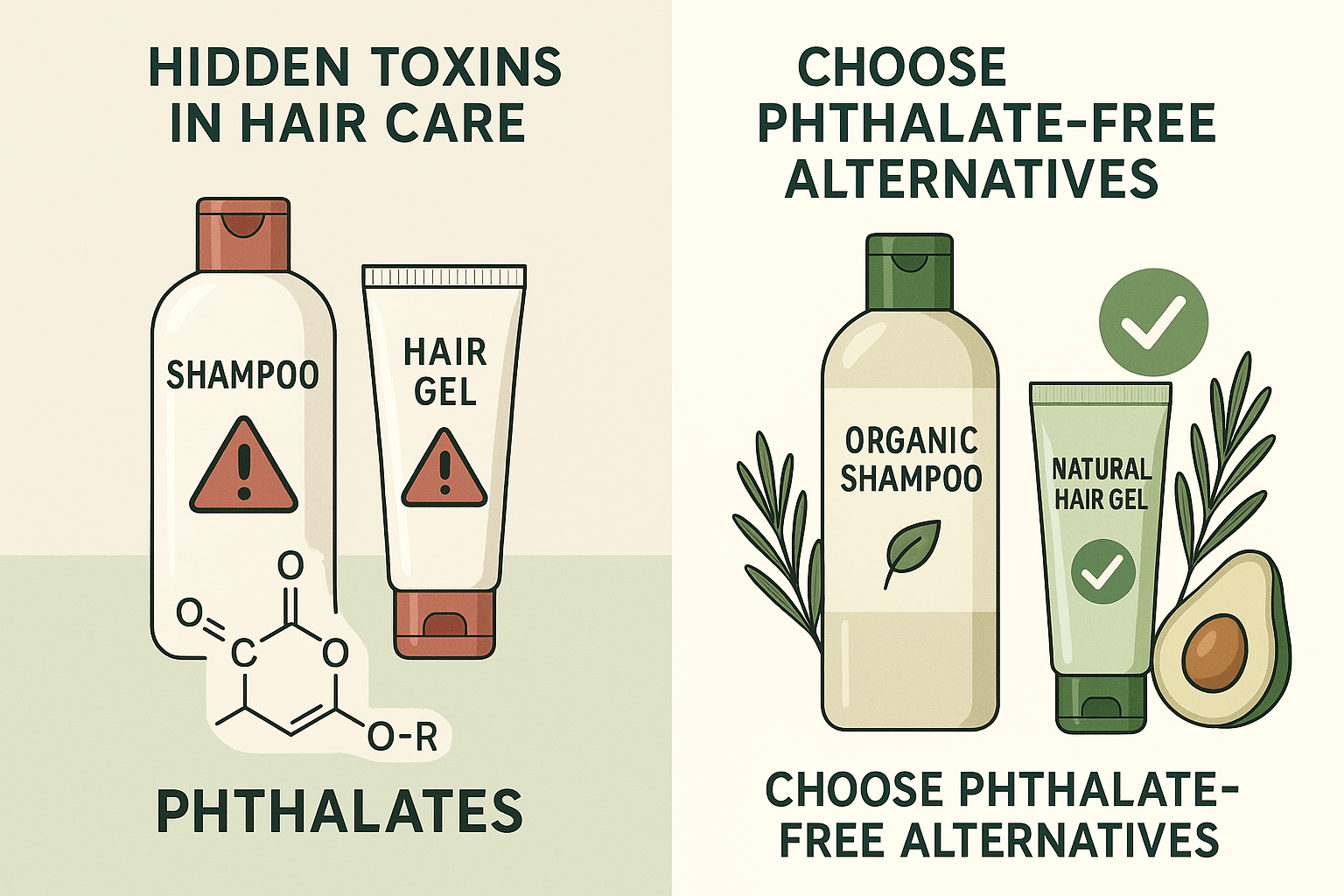 Clean Hair Care: Understanding Ingredients and Choosing Natural Alternatives - OrganiGrowHairCo