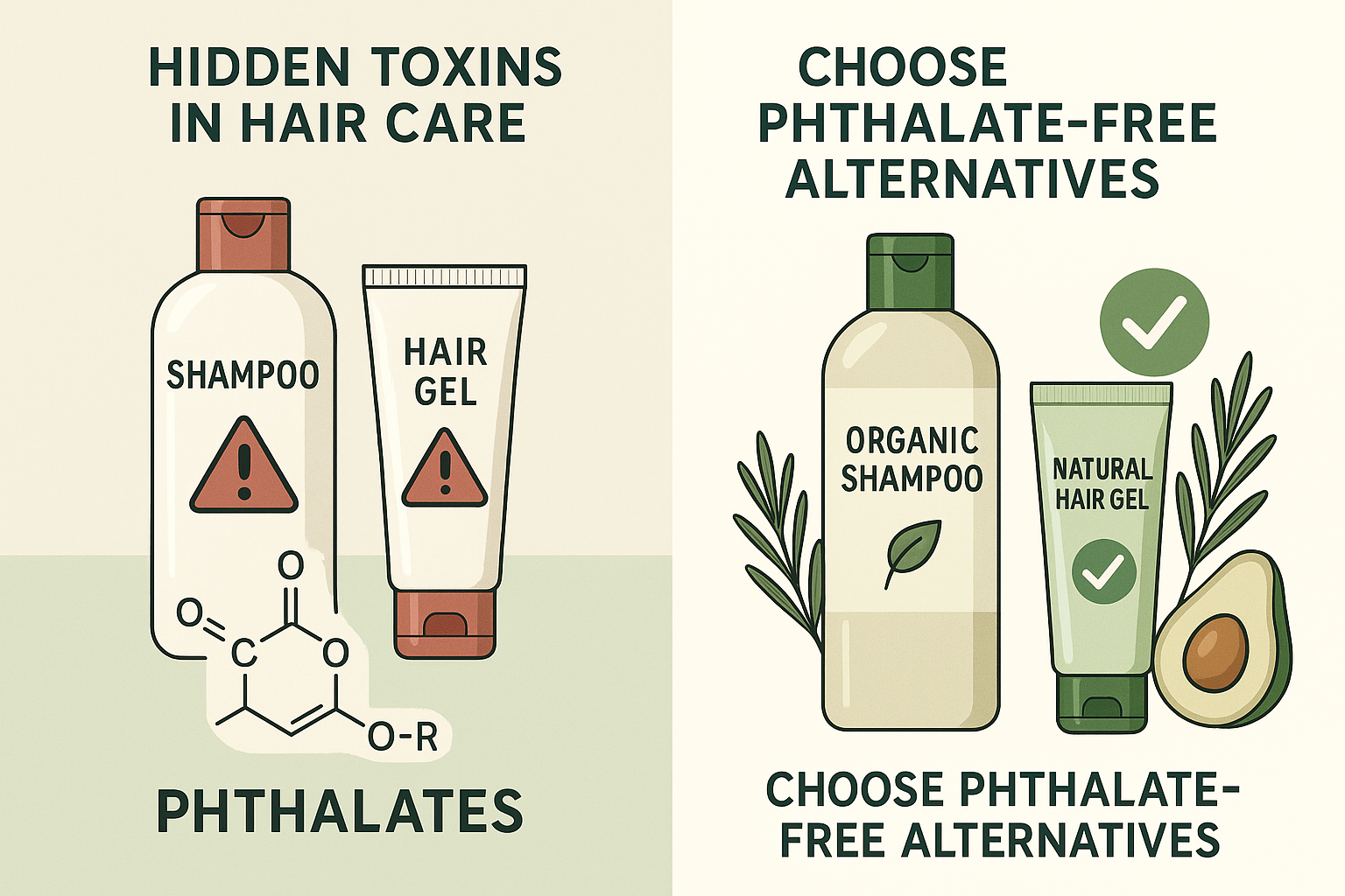 Clean Hair Care: Understanding Ingredients and Choosing Natural Alternatives