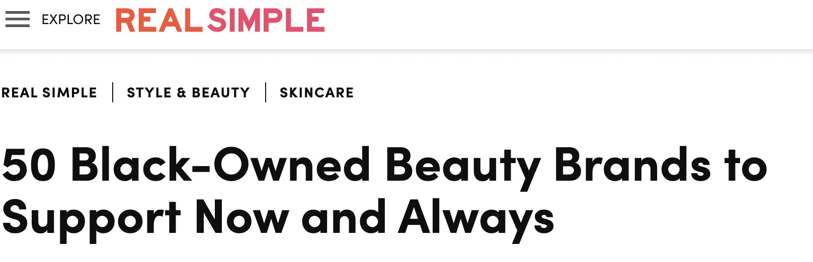 Real Simple - OrganiGrowHairCo