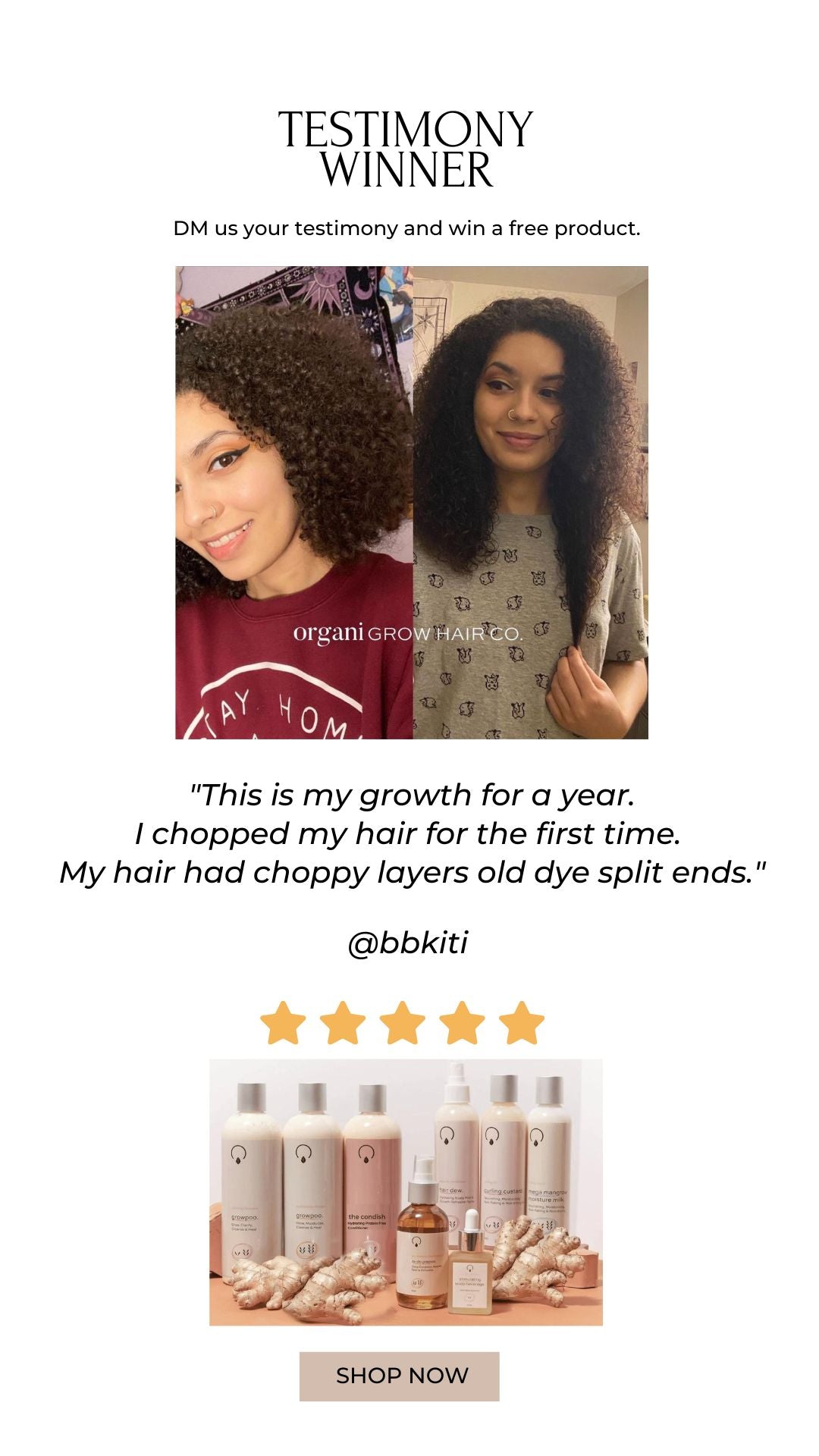 Repair, Restore, Define your Hair with OrganiBrands - OrganiGrowHairCo