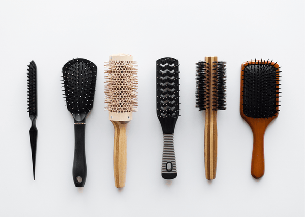 types of brushes for hair - OrganiGrowHairCo