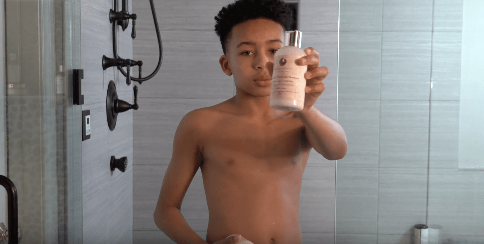 WOW This Teenager Shows us His Wash and Go Tutorial!!! - OrganiGrowHairCo