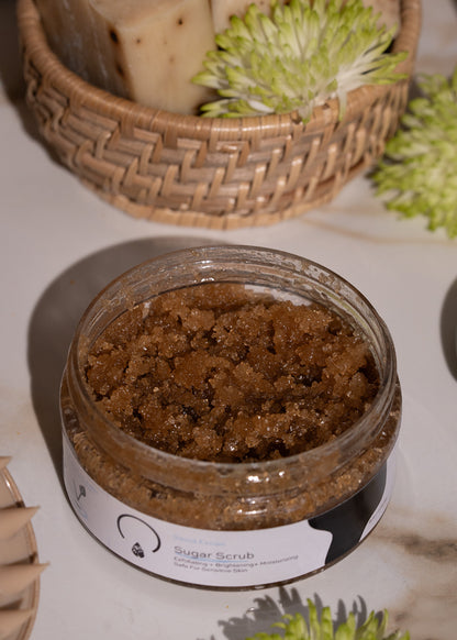 Sweet Cream Sugar Body &amp; Face Scrub SKIN CARE The OrganiBrands